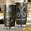 Custom Fish On Just One More Cast I Promise Tumbler Personalized Tumblers Fishing Lovers Gift