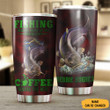 Personalized Fishing Solves Most Of My Problems Tumbler Fishing And Coffee Lover Best Tumblers