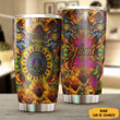 Personalized Hippie Love And Peace Tumbler Cool Coffee Tumblers Gift For Best Friends