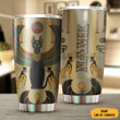 Personalized Egyptian Cat Tumbler Custom Tumbler Cups Presents For Cousin