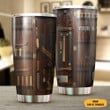 Personalized Wooden Tools Tumbler Custom Tumbler Cups Gift For Carpenters