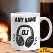 Personalised DJ Mug DJ Players Custom Coffee Mugs Gift For Him Her