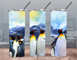 Penguins Skinny Tumbler Penguin Lovers Stainless Steel Skinny Tumblers Gifts For Dude