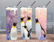 Penguins Skinny Tumbler Animal Lovers Stainless Steel Skinny Tumblers Gifts For Sibling