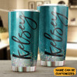 Personalized Tumbler Skinny Glitter Tumbler Presents For Cousin