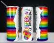 Autism Different Is Beautiful Colors Tumbler Autism Awareness Tumbler Gifts For Him Her