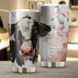 Cow Farm Life Western Tumbler Cute Adorable Skinny Tumbler With Straw Gift For Her