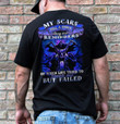 Grim Reaper My Scars Tell A Story They Are Reminders Shirt Motivational Quotes T-Shirts Gift