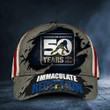 Immaculate Reception American Flag Hat 50 Years Immaculate Reception Franco Harris Merch