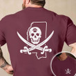 Mike Leach Pirate Bulldog Hoodie Mississippi State Pirate Flag Clothing Gift