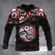 Haida Art Spirit Hoodie Pacific Northwest Style Clothing Gift For Best Friends