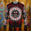 Sun Haida Art Symbolism 3D Printed Shirt Pacific Northwest Style Sun Clothing