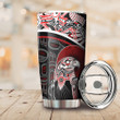 Eagle Pacific Northwest Style Tumbler Native American Haida Art Spirit Merchandise