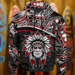 Haida Art Tattoo Hoodie Pacific Northwest Style Spirit Hoodie Merchandise