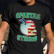 Spartan Strong Tee Shirt We Stand With MSU Michigan State Spartan Strong Apparel