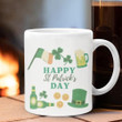 Happy St Patrick's Day Mug Luck Of The Irish Holiday Mugs Best Gift For Best Friend