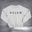 Villain Sweatshirt Detroit Villain Clothing For Men Women Presents