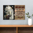 Horse And God Said I Will Send Them Without Wings So No One Suspects Poster Wall Art Poster