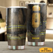 Custom Firefighter Tumbler Fire Department Personalized Coffee Tumbler Fireman Gifts