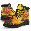 Peace And Love Hippie Boots Womens Hippie Combat Boots For Ladies Gift Ideas