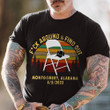 Alabama Boat Fight Shirt Fck Around And Find Out Battle Of Montgomery Chair T-Shirt Gift