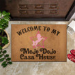 Mojo Dojo Casa House Doormat Western Horse Welcome To My Mojo Dojo Casa House For Sale