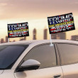 Trump 2024 Car Window Flag Take America Back Support Donald Trump 2024 Election Political Merch
