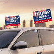 Trump 2024 Car Window Flag Take America Back Trump Car Flag 2024 Presidential Election