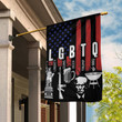 LGBTQ Liberty Guns Beer Trump BBQ USA Flag Pro Trump Flag 2024 Political