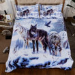 Wild Wolf Bedding Set Duvet Cover Christmas Gifts With Wolves On Them