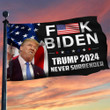 Donald Trump Never Surrender Flag Fck Biden Suppor For Donald Trump 2024 Political Merchandise