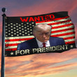 Donald Trump Mugshot Flag Wanted Donald Trump For President 2024 American Flag Vintage