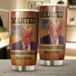 Donald Trump Mugshot Tumbler Wanted Trump For Making America Great Again Merch For Supporters