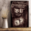 Jesus Christ Christian Cross Poster Faith Religious Christian Wall Decor Gifts
