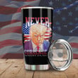 Trump Never Surrender Tumbler August 24 2023 Trumps Mug Shot Merch MAGA 2024