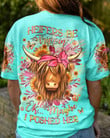Heifers Are Trippin Ok Maybe I Pushed Her Shirt Ladies Womens Heifer Tee Shirts