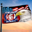 Trump Or Death Flag Bald Eagle 1776 2024 Patriotic Donald Trump Mugshot Flag Political