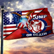 Trump Or Death Flag Cross Christian American Eagle Donald Trump Mug Shot Flag MAGA Merch