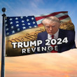 Revenge Trump 2024 Flag For Sale We The People Donald Trump Mugshot Merch For Gun Supporters