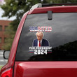 Donald Trump Mug Shot Bumper Stickers Wanted For President 2024 Car Sticker Trump Merch