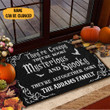 Custom They're Creepy They're Kooky Doormat Halloween Welcome Mats Gifts For Family