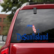 DeSantisland Land Of Liberty Car Sticker Support Gov Desantis 2024 Election Merchandise