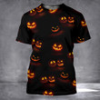 Halloween Pumpkin Shirt Horror Graphic Tees Halloween Gift Ideas For Adults