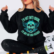 I'm Not Anti-Social I'm Just Not User-Friendly Sweatshirt Funny Halloween Sweatshirt Gift Ideas