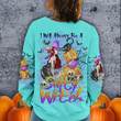 Witch Mermaid I Will Always Be A Salty Witch Sweatshirt Womens Halloween Apparel Gift Ideas