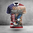 Trump 2024 Polo Shirt Take America Back Patriotic Eagle Trump Merch We The People Clothing