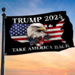 Trump 2024 Flag Take America Back Bald Eagle Donald Trump Flag MAGA Supporters Merch