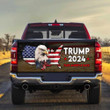 Trump 2024 Tailgate Wrap Take America Back Donald Trump Merch US Eagle Patriotic Tailgate Wraps