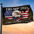 Trump 2024 Take America Back Flag Patriotic Eagle We The People Flag Donald Trump Merch