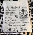 My Husband Left Me Beautiful Memories Shirt Gift For Someone Who Lost Their Husband